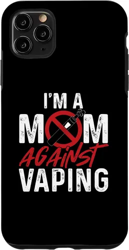 Vista 13 de I'm a Mom Against Vaping Cigarrillo electrónico Funda Vape Vaper para iPhone 17