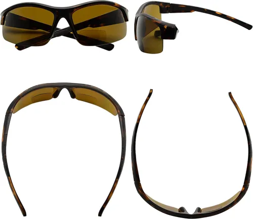 Vista 2 de Eyekepper TR90 - Lentes de sol bifocales polarizados de policarbonato deportivo