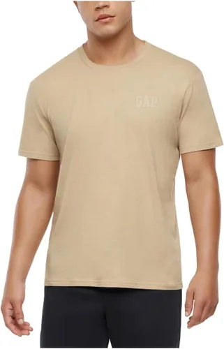 Vista 66 de Camiseta de cuello redondo Gap para hombre, mangas cortas, estilo casual Negro