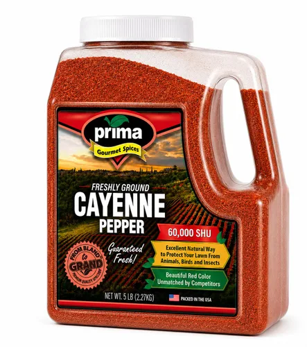 Vista 5 de Prima Spice - Pimienta de cayena en polvo a granel de 1 libra, 60,000 SHU (extra caliente), totalmente natural, sin gluten, pimienta roja molida