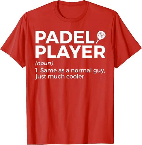 Vista 82 de Camiseta de Padel Player Definition Padel Tenis, Negro