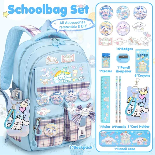 Vista 2 de Mochila KIEAL para Niñas, Azul