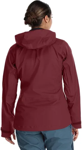 Vista 2 de Rab Khroma Kinetic - Chaqueta impermeable transpirable para mujer para esquí y montañismo