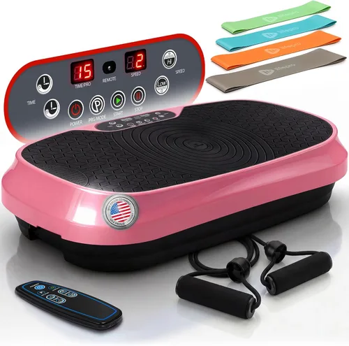 Vista 13 de Lifepro Waver Mini Vibration Plate Exercise Machine with Resistance Bands