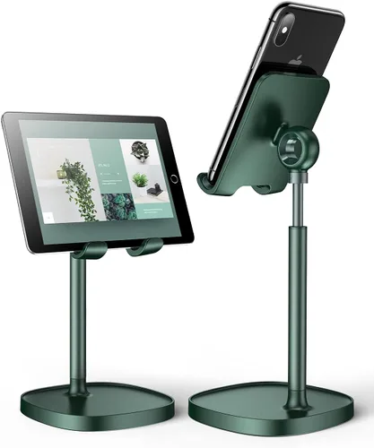 Vista 17 de LISEN - Soporte para teléfono celular, ajustable, accesorios para escritorio de oficina, para todos los teléfonos iPhone, iPhone 15, Switch, Kindle