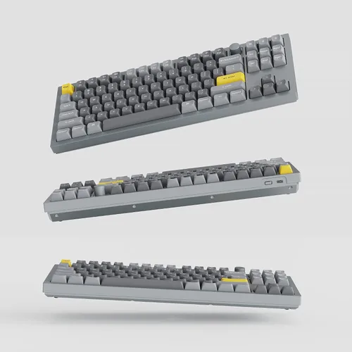 Vista 7 de Keychron Q3 - Perilla de teclado mecánico con cable versión TKL QMKVIA programable macro con interruptor Gateron G Pro marrón intercambiable