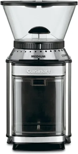 Vista 3 de CUISINART Molinillo de café, molinillo automático eléctrico de un solo toque con selector de molienda de 18 posiciones, acero inoxidable, DBM-8P1