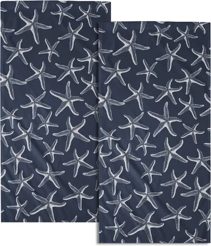 Vista 8 de Giwawa Toallas de mano en blanco y negro – Juego de 2 toallas de baño decorativas para baño, cocina, gimnasio, 14 x 28 pulgadas