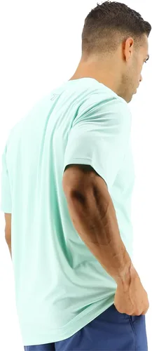 Vista 3 de TYR Camiseta de manga corta para hombre con protección solar UPF 50+