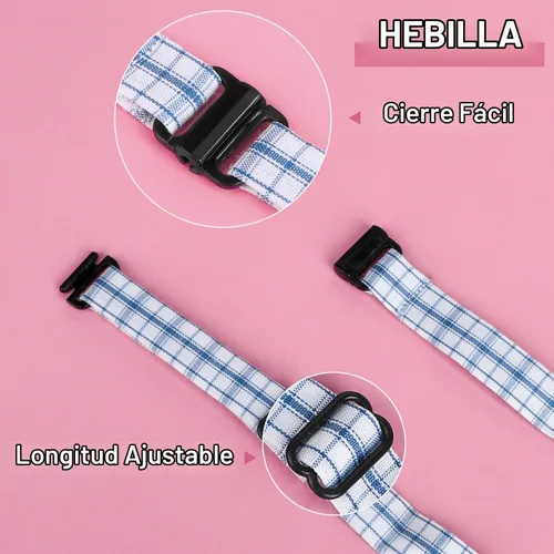 Vista 4 de Segarty Corbatas pequeñas para perros, corbatines de cuello para perros con collar ajustable, pajaritas para mascotas para perros pequeños, gatos