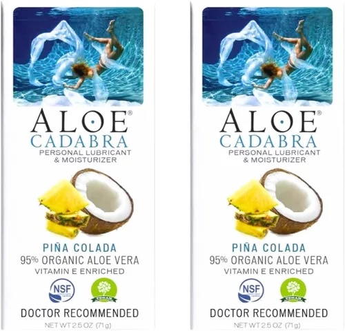 Vista 11 de Aloe Cadabra Lubricante personal saborizado orgánico Passion Lube para mujeres, hombres y parejas, mango Passion 2.5 onzas (paquete de 5)