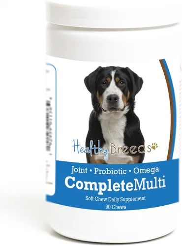 Vista 302 de Healthy Breeds Affenpinscher todo en uno multivitamínico suave masticable 60