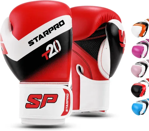 Vista 10 de Starpro Guantes de boxeo para niños, 4 onzas, 6 onzas, guantes de boxeo juveniles para niños y niñas, guantes juveniles para boxeo, artes marciales