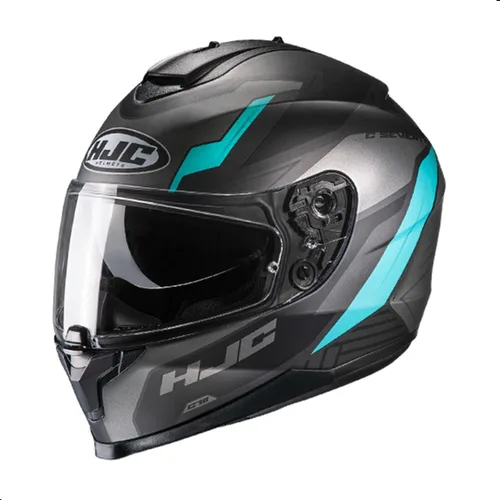 Vista 3 de HJC - Cascos integrales I 70 Elim i 70 Elim - Casco de moto, XS, Negro / Gris