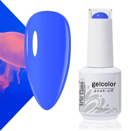 Vista 30 de Arte Clavo Pearlescent Nude Gel Nail Polish 15ml - HEMA Free Soak off UV LED Nail Gel for Manicure, DIY Nail Art, Home Salon Use 11029