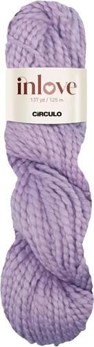 Vista 11 de Circulo Inlove Slim, 100% algodón brasileño, hilo para ganchillo y tejido, hilo suave para bebé, peso DK #3, color 1317, color solar