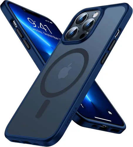 Vista 11 de TORRAS Funda magnética a prueba de golpes para iPhone 12 Pro / iPhone 12, [probada contra caídas de grado militar] [compatible con MagSafe]