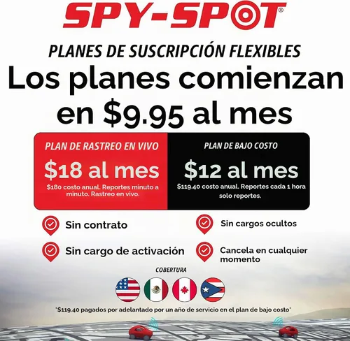 Vista 6 de SPY SPOT GL320MG 4G LTE Mini GPS Tracker con estuche magnético impermeable