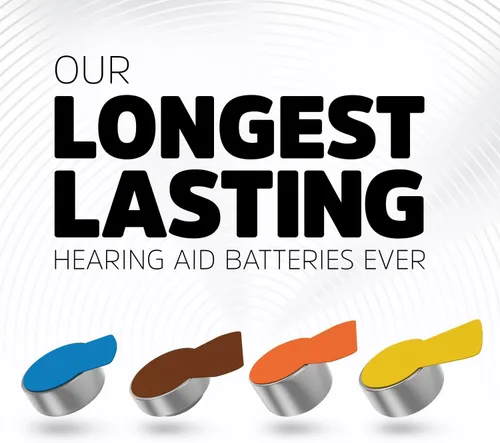 Vista 4 de Energizer Baterías para audífonos tamaño 13, pestaña naranja, paquete de 12