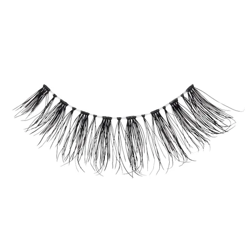 Vista 3 de iEnvy by Kiss So Wispy 03 - Pestañas de tira de 5 pares, paquete de valor #KPEM60, estilo natural Wispies