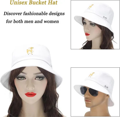 Vista 138 de ZLYC Gorra de pescador bordada de moda unisex para hombres y mujeres