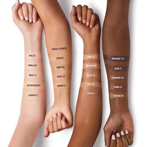 Vista 6 de bareMinerals Complexion Rescue Tinted Moisturizer with SPF 30, Hydrating Tinted Mineral Sunscreen with Hyaluronic Acid, Sheer-to-Light Coverage