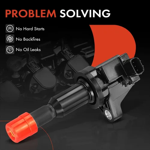 Vista 7 de A-Premium Paquete de bobinas de encendido del motor compatible con Honda Fit 2007-2008 I4 1.5L