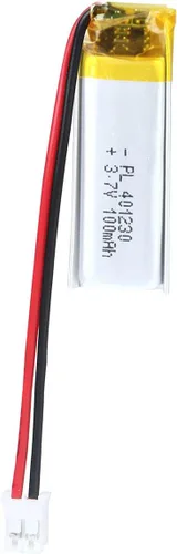 Vista 9 de 3.7V 2800mAh 123464 Lipo batería recargable de iones de polímero de litio con conector JST
