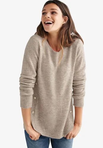 Vista 4 de Ellos Suéter sin botones para mujer de talla grande