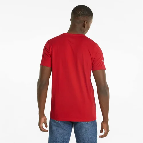 Vista 4 de PUMA Camiseta Ferrari Race de color Big Shield para hombre