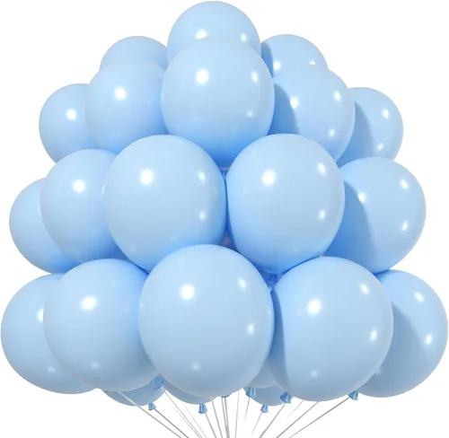 Vista 20 de Globos negros 30 Pack Matte Black Helium Balloons for Birthdays, Graduation, Casino, New Year, Halloween