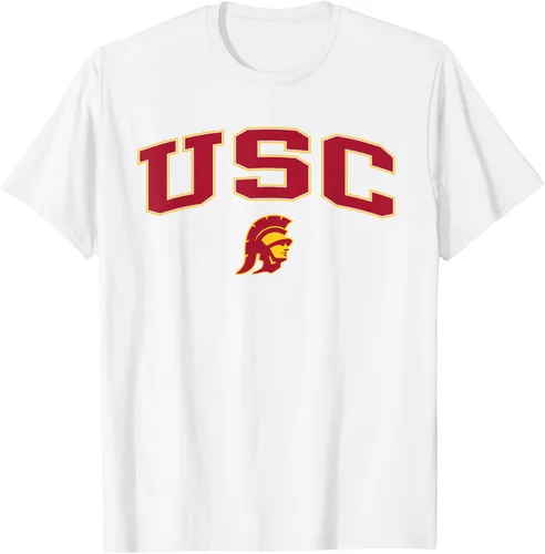 Vista 16 de USC Apparel Southern Cal Trojans Classic Logo Camiseta oficial Negro