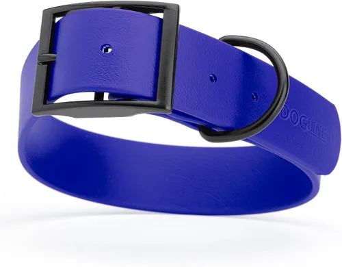 Vista 75 de Dogline Biothane - Collar impermeable para perro con hebilla de liberación rápida, resistente cincha de nailon recubierta con resistente y a prueba