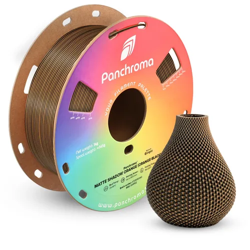 Vista 99 de Polymaker Panchroma - Filamento PLA mate de 0.07 in, 2.2 lbs, madera de Madera mate de doble degradado