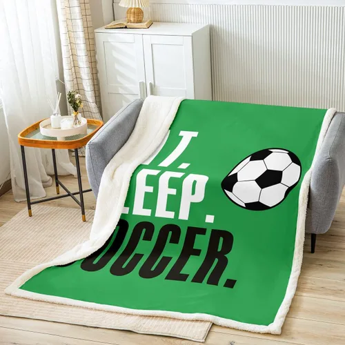 Vista 46 de Feelyou Football Throw Blanket Basketball Sports Soft Fleece Sherpa Cozy Fuzzy Plush Warm Soccer Ball Game Fuzzy Plush Throw Black Baseball Gaming