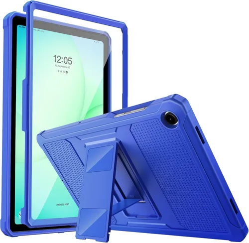 Vista 14 de MoKo Funda para Samsung Galaxy Tab A9 Plus/A9+ de 11 pulgadas 2023, a prueba de golpes de cuerpo completo resistente con protector de pantalla