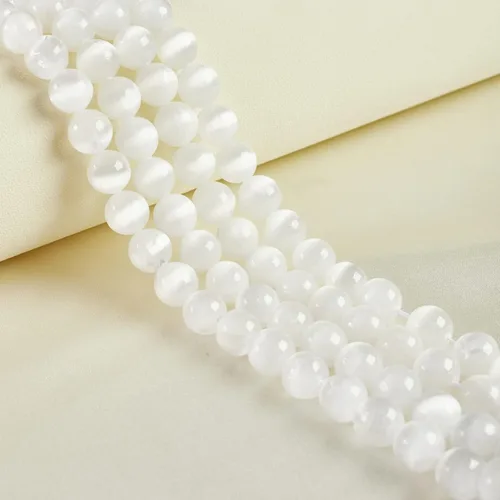 Vista 37 de 60 piezas de cuentas de turquesa africana natural de 6 mm, cuentas de gema redondas sueltas para hacer joyas