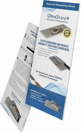 Vista 9 de Ultra Sharp II Kit piedra de afilar de diamante – Grano medio/extra fino