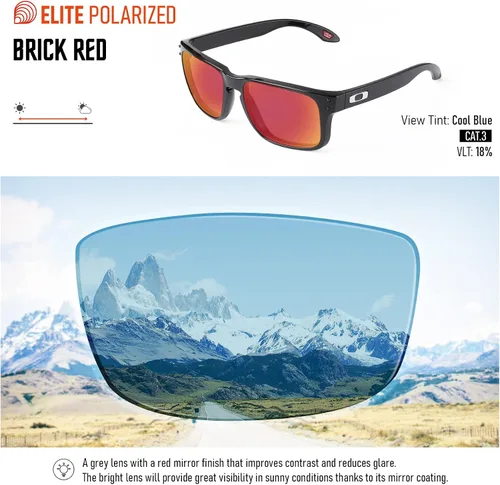 Vista 3 de Vaep Lentes de repuesto polarizados para gafas de sol Spy Optic Cyrus