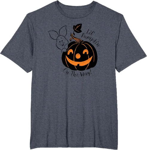Vista 56 de Disney Camiseta de Halloween Winnie the Pooh Lil' Pumpkin on the Way, Blanco, S