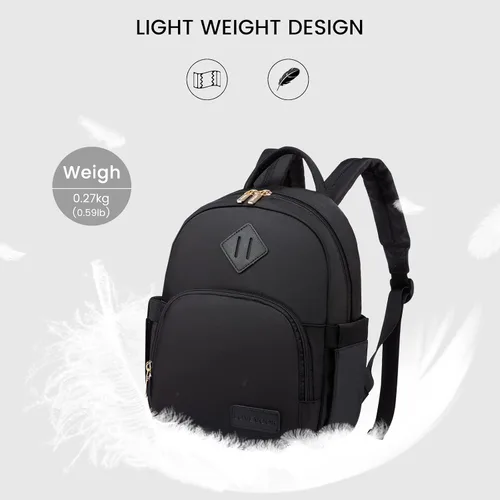 Vista 6 de LOVEVOOK Mini mochila pequeña y linda mochila de moda para niñas y mujeres