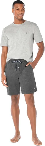Vista 2 de Nautica Pantalones cortos de punto suave con cintura elástica para hombre