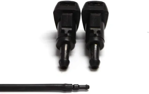 Vista 6 de Kit de boquillas para limpiaparabrisas para Chrysler, Dodge, Ram Washer Jet y manguera de fluido con conector