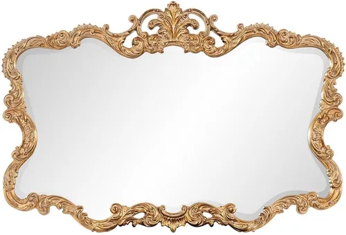 Vista 13 de Howard Elliott - Espejo decorativo rojo Talida antiguo para pared, gran punto focal rectangular, para dormitorio, sala de estar y tocador, espejo