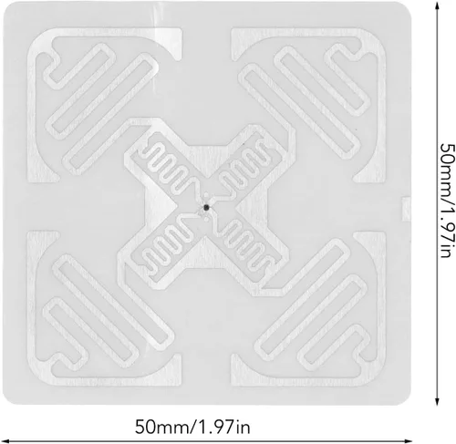 Vista 9 de Etiqueta electrónica UHF, 860-960MHz KU5, Etiqueta RFID UHF, Etiqueta adhesiva reescribible, Etiqueta RFID incrustable, Etiqueta RFID