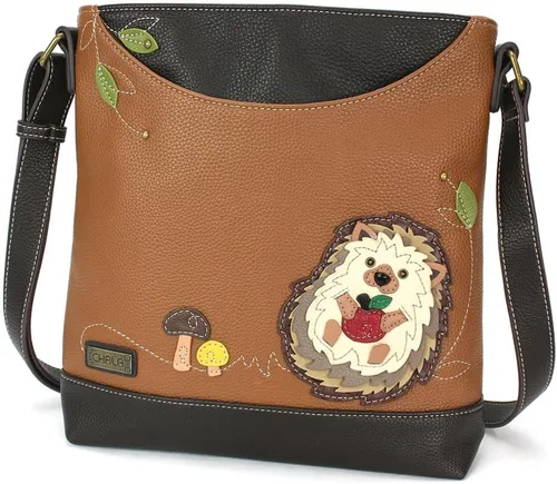 Vista 16 de CHALA Sweet Messenger - Bolso de hombro de tamaño medio con correa ajustable Ajolote - Turquesa