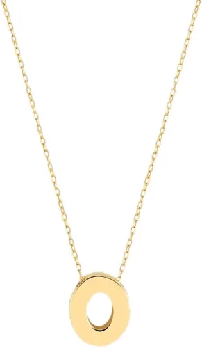 Vista 18 de Gelin 10K Solid Gold Initial Necklace for Women (A to Z All Letters)