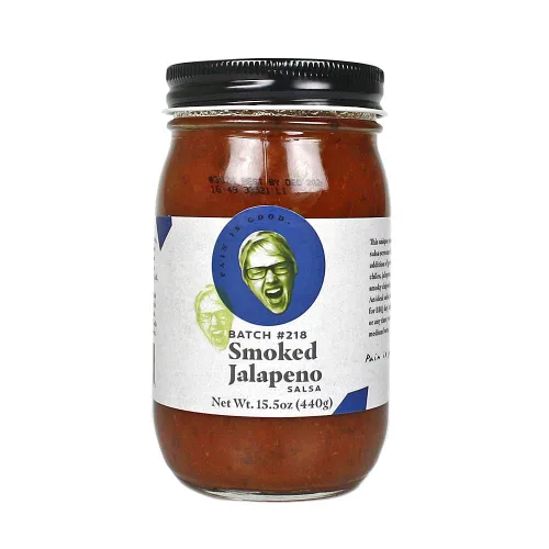 Vista 4 de Pain is Good - Salsa de ajo habanero - 15.5 onzas - Fabricado en Estados Unidos con pimientos de cayena y habanero - Todos los ingredientes