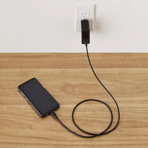Vista 6 de Amazon Basics Cable de carga rápida USB-C a USB-A 2.0, velocidad de 480 Mbps, certificado USB-IF, para Apple iPhone 16/15, iPad, Samsung Galaxy