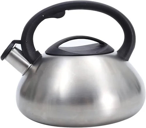 Vista 11 de Hervidor de té silbante – Hervidor de té de 3.1 cuartos de galón, tetera silbante de acero inoxidable para estufa, tetera silbato de 3 litros